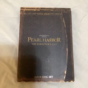 Pearl Harbor The Directors Cut Vista Series Four Disc Set DVD Movie